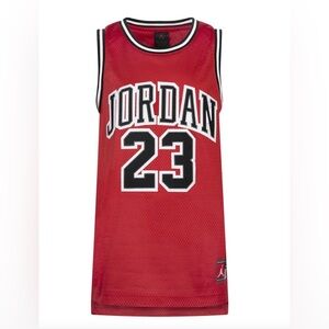 Jordan Red Mesh Jersey, Stitched Logo/23, Boys Medium/10-12, Nike, Jumpman - NWT